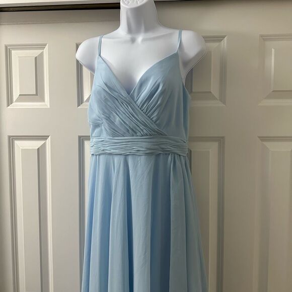 MAC DUGGAL Women's Ieena Sleeveless Asymmetrical Gown size 8 - Picture 6 of 11